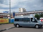 Бесплатный автобус Genser в пункт аренды автомобилей АрендаАвто-энг на ул.Добролюбова